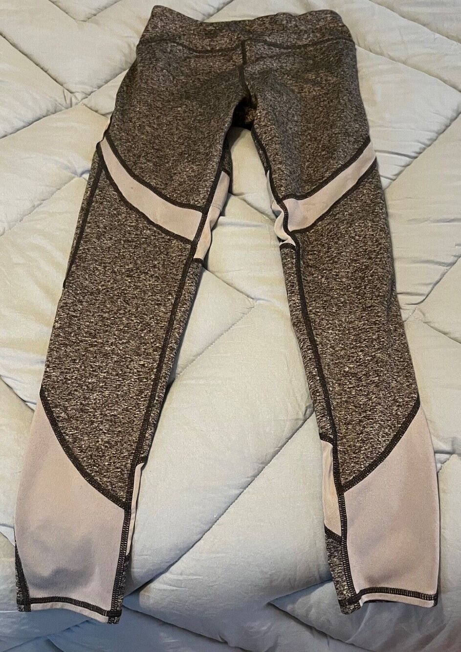Zella Girls Gray Leggings Girls Size Large (10/12)